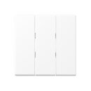 Jung A593BFWWM Wippe für 3fach Schalter (Thermoplast...