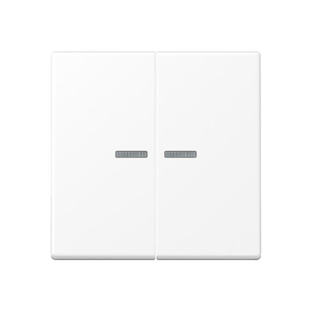 Jung A595KO5WWM Wippe f. Serienschalter Lichtleiter (Duroplast) Schneeweiß Matt Serie A