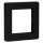 Jung AF581BFSWM Rahmen 1fach A flow (Thermoplast bruchsicher) Graphitschwarz Matt Serie A