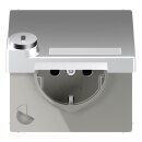 Jung AL1520NAKLSL Schuko Steckdose m. Schriftfeld u....