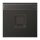 Jung AL1969-1NAWEAN Abdeckung f. Modular-Jack 1fach NA WE (AMP, Rad.) (lackiertes Aluminium) Anthrazit Serie LS