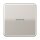 Jung CD101KO5PT Wippe für Taster Lichtleiter (Aluminium eloxiert) Platin Serie CD