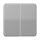 Jung CD102GR Wippe für Serientaster (Duroplast) Grau Serie CD