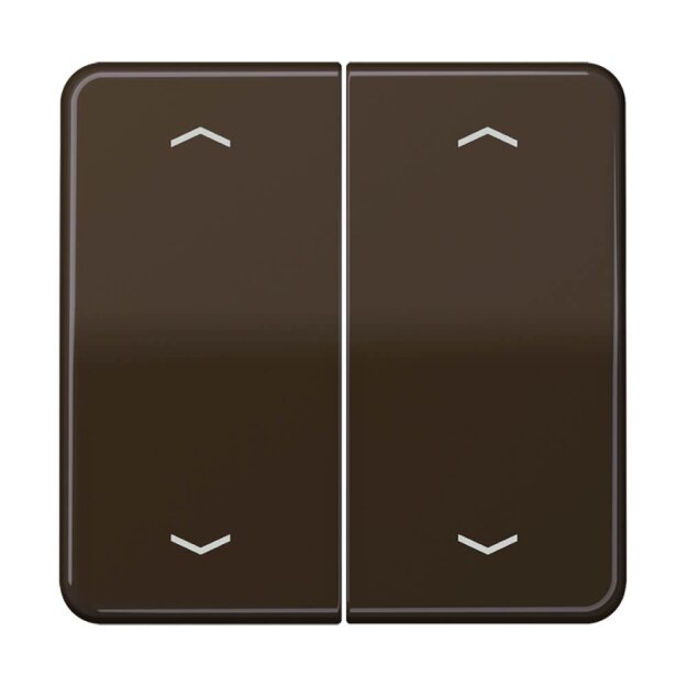 Jung CD102PBR Wippe für Serientaster Pfeile (Duroplast) Braun Serie CD