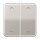 Jung CD102PPT Wippe für Serientaster Pfeile (Aluminium eloxiert) Platin Serie CD
