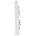 Jung LS101KO5WW Wippe für Taster Lichtleiter (Duroplast) Alpinweiß Serie LS