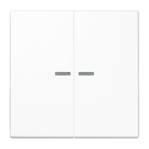 Jung LS102KO5WW Wippe für Serientaster Lichtleiter (Duroplast) Alpinweiß Serie LS