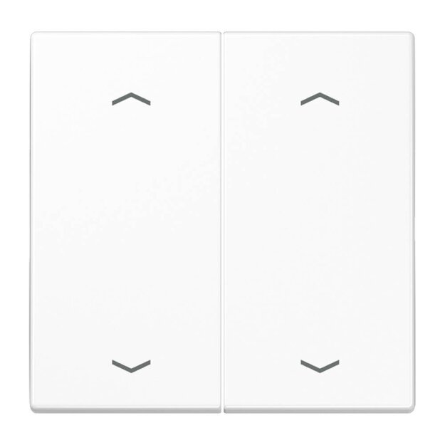 Jung LS102PWW Wippe für Serientaster Pfeile (Duroplast) Alpinweiß Serie LS