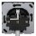 Jung LS1521KLSWM Schuko Steckdose m. Klappdeckel (Duroplast) Graphitschwarz Matt Serie LS