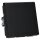 Jung LS1521KLSWM Schuko Steckdose m. Klappdeckel (Duroplast) Graphitschwarz Matt Serie LS