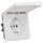 Jung LS1521KLWWM Schuko Steckdose m. Klappdeckel (Duroplast) Schneeweiß Matt Serie LS