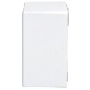 Jung LS581AWWM Aufputz-Kappe m. Rahmen 1fach (Duroplast) Schneeweiß Matt Serie LS