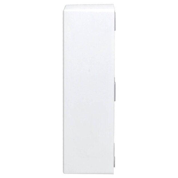 Jung LS582AWWM Aufputz-Kappe m. Rahmen 2fach (Duroplast) Schneeweiß Matt Serie LS