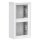 Jung LS582AWWM Aufputz-Kappe m. Rahmen 2fach (Duroplast) Schneeweiß Matt Serie LS
