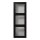 Jung LS583ASWM Aufputz-Kappe m. Rahmen 3fach (Duroplast) Graphitschwarz Matt Serie LS