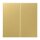Jung ME102C Wippe für Serientaster (Messing Classic) Serie LS