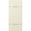 Gira 220201 Wippenset 2-fach (1+1) beschriftbar System 55...