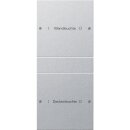 Gira 220226 Wippenset 2-fach (1+1) beschriftbar System 55...