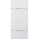Gira 220227 Wippenset 2-fach (1+1) beschriftbar System 55...