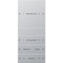 Gira 220426 Wippenset 4-fach (1+3) beschriftbar System 55...