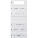 Gira 221503 Wippenset 5-fach Plus (2+3) beschriftbar...