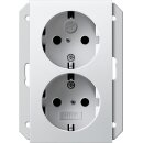 Gira 273503 SCHUKO 2-fach SH f. UP-Dose 1,5-fach System...
