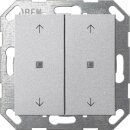 Gira 517426 KNX Taster Wippe 2-fach Pfeile System 55 F Alu
