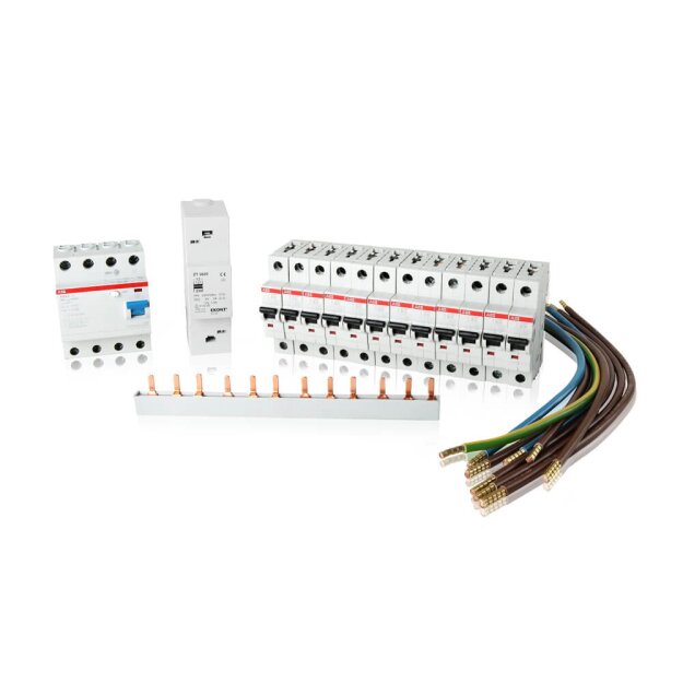 F-Tronic 7110033 VB-Set 12x LS B16A 1-polig 1xFi40/0,03A Klingeltransformator VB-Set