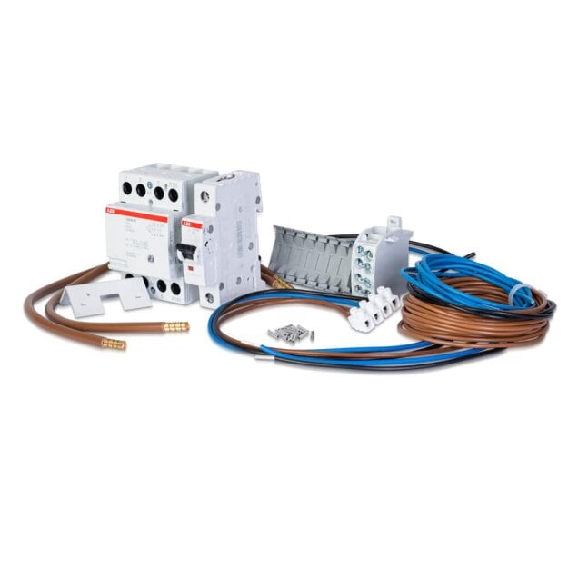 F-Tronic 7110034 WP40-Set Schütz 40A 4-polig Plombierkappe LS6A 1-polig inkl. Verdrahtung WP40-Set