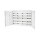 F-Tronic 7110228 AP Feldverteiler FV4-5 4-feldrig 5r 800x1050x165mm FV4-5