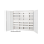 F-Tronic 7110249 Verteilerschrank VS5-7 5-feldrig 7r 1100x1300x210mm VS5-7