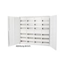 F-Tronic 7110253 Verteilerschrank VS4-8 4-feldrig 8r...