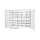 F-Tronic 7110253 Verteilerschrank VS4-8 4-feldrig 8r 1250x1050x210mm VS4-8
