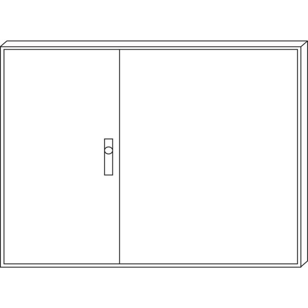F-Tronic 7120505 Leergehäuse ZA095 IP31/IP43 H=950mm B=1300mm ZA095