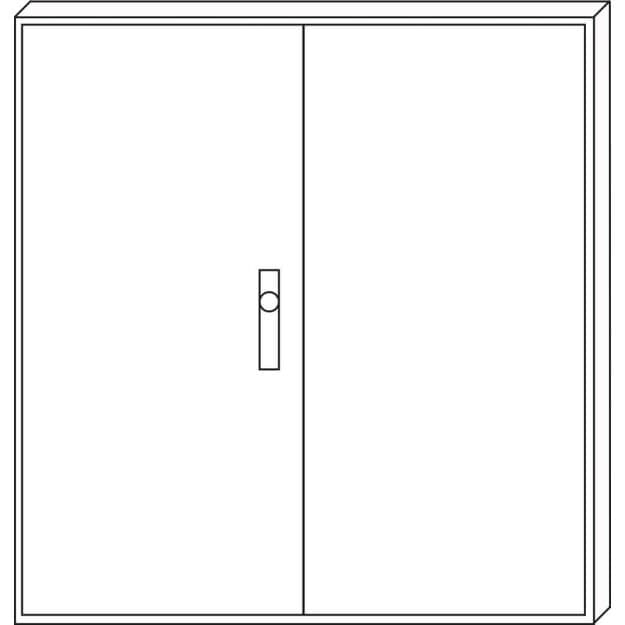 F-Tronic 7120509 Leergehäuse ZA114 IP31/IP43 H=1100mm B=1050mm ZA114