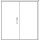 F-Tronic 7120509 Leergehäuse ZA114 IP31/IP43 H=1100mm B=1050mm ZA114