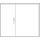 F-Tronic 7120510 Leergehäuse ZA115 IP31/IP43 H=1100mm B=1300mm ZA115