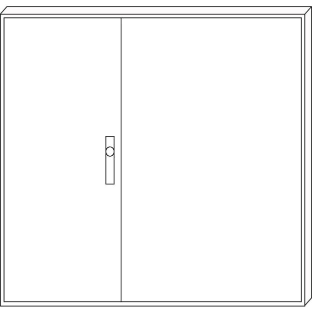 F-Tronic 7120515 Leergehäuse ZA125 IP31/IP43 H=1250mm B=1300mm ZA125