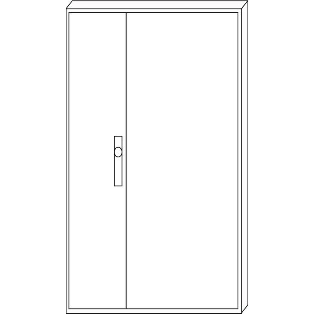 F-Tronic 7120538 Leergehäuse ZF143 IP54 H=1400mm B=800mm ZF143