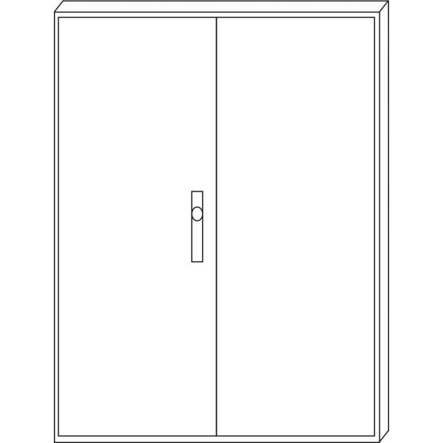 F-Tronic 7120539 Leergehäuse ZF144 IP54 H=1400mm B=1050mm ZF144