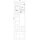 F-Tronic 7160140 Zähleranschlusssäule 2-feldrig H=2010mm eHZ Haube geschlossen ZSA202-2-eHZ-HS-APZ-HAK-HG ZSA202-2-eHZ-HS-APZ