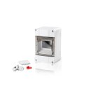F-Tronic 7240026 FR Kleinverteiler APV4 IP65 1r. 4 Module...