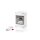 F-Tronic 7240026 FR Kleinverteiler APV4 IP65 1r. 4 Module mit Kunststofftür APV4