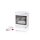 F-Tronic 7240031 FR Kleinverteiler APV6 IP65 1r. 6 Module mit Kunststofftür APV6