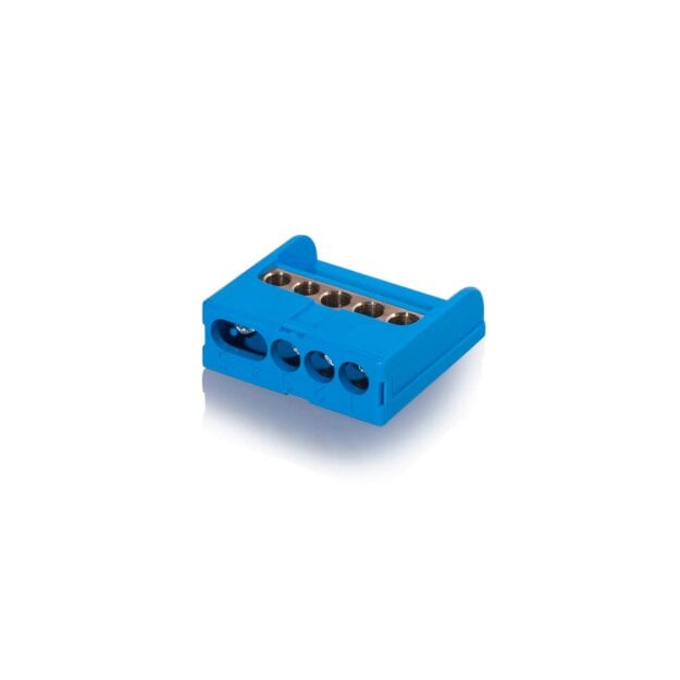 F-Tronic 7290002 FI-Schraubklemme 5-polig bl 3x16mm² und 2x10mm² FIK FIK