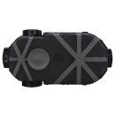 F-Tronic 7320009 UP Elektronikdose E550 t=67mm winddicht Rohrstutzen M25