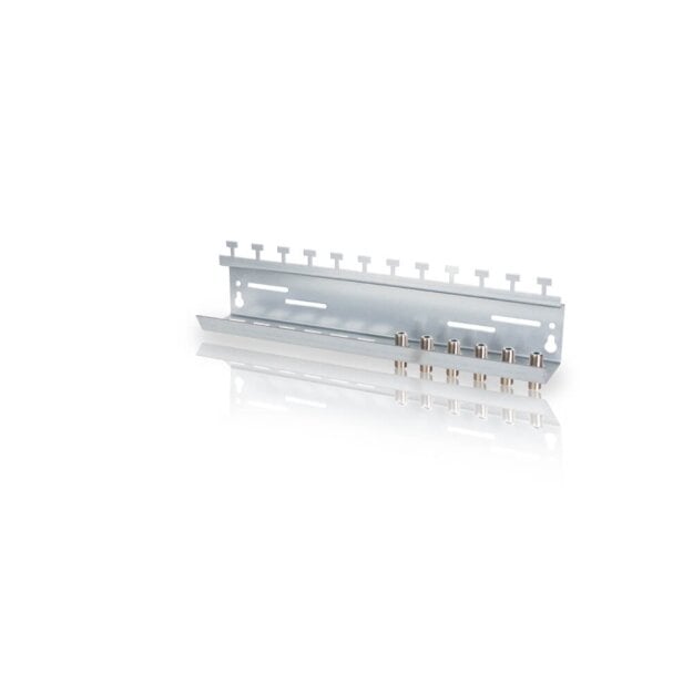 F-Tronic 7290183 Patchfeld 6+6 Keystone/Koax für Kommunikationsverteiler PATCH6+6