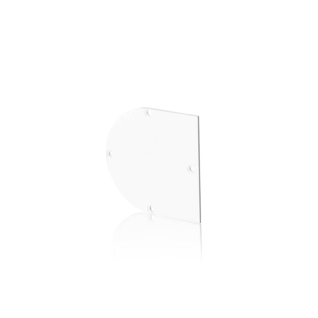 F-Tronic 7390057 Deckel HWD1 halbrund für HW Gerätedosen massiv