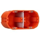F-Tronic 7350062 HW Gerätedose massiv HW20 2-fach 2x...