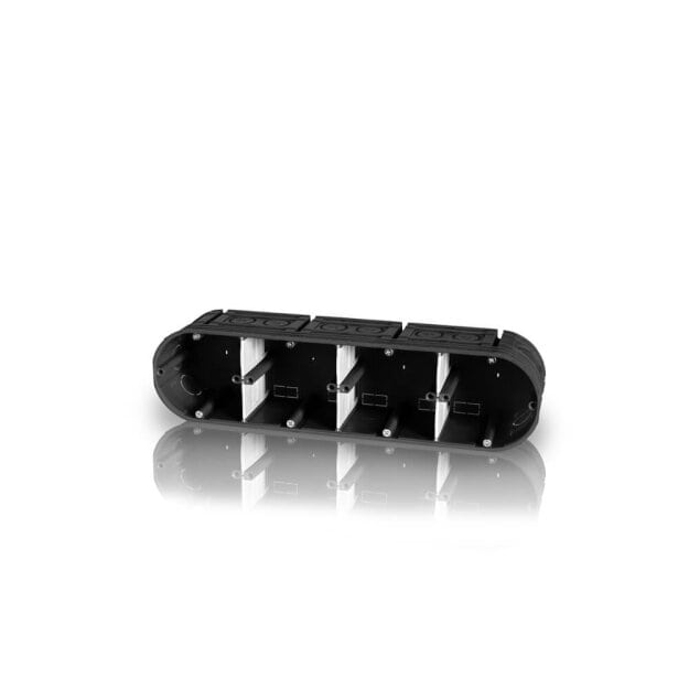 F-Tronic 7310104 UP Gerätedose massiv UP40 4-fach t=63mm UP40